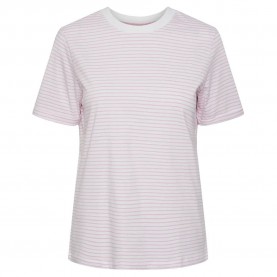 тениска,дамски,тениски,pieces,ria,fold,up,stripes,short,sleeve,t,shirt,pink,(bright,white,stripes,pastel,lavender)