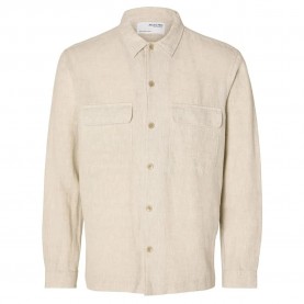мъжки,якета,дамски,якета,и,палта,selected,mads,linen,overshirt,beige,(pure,cashmere,detail,mixed,with,white)