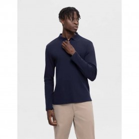 мъжки,блузи,с,яка,selected,slim,toulouse,long,sleeve,polo,blue