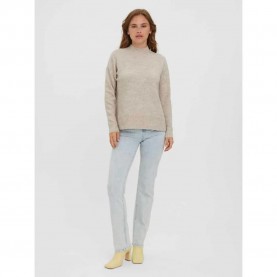 блуза,дамски,пуловери,дамски,плетени,дрехи,vero,moda,lefile,oversize,boxy,sweater,beige,(birch,detail,w,melange)