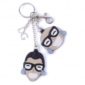 Dolce & gabbana 742874 Keychain - Silver (Beige) ключодържатели,dolce,&,gabbana,742874,keychain,silver,(beige)