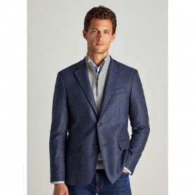 сако,мъжки,сака,façonnable,2b,half,l,check,blazer,blue