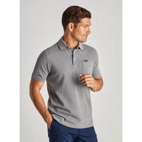 мъжки,блузи,с,яка,façonnable,basic,pocket,short,sleeve,polo,light,grey,(grey)