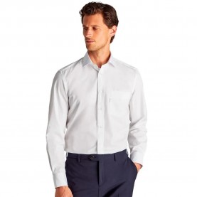 риза,с,дълъг,ръкав,мъжки,ризи,façonnable,cl,sp,pkt,pop,voyage,long,sleeve,shirt,white
