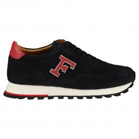 маратонки,мъжки,маратонки,façonnable,suede,runner,f,trainers,marine,blue,(blue)