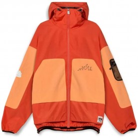 яке,мъжки,якета,дамски,якета,и,палта,grimey,back,at,you,jacket,orange,(red)