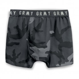 боксерки,мъжко,бельо,grimey,tusker,temple,all,over,print,boxers,grey,(black)