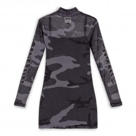 рокля,дамски,поли,и,рокли,grimey,tusker,temple,micro,mesh,long,sleeve,short,dress