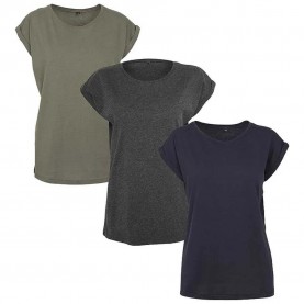 тениска,дамски,тениски,build,your,brand,by021a,short,sleeve,t,shirt,3,units,charcoal,olive,navy,(multicolor)