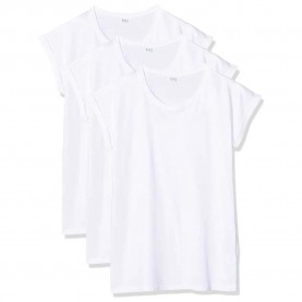 тениска,дамски,тениски,build,your,brand,by021a,short,sleeve,t,shirt,3,units,white,white,white,(white)