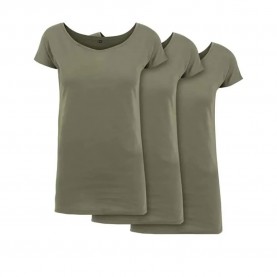 тениска,дамски,тениски,build,your,brand,by039b,short,sleeve,t,shirt,3,units,green,(olive)