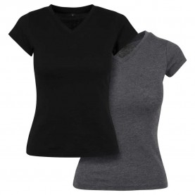 тениска,дамски,тениски,build,your,brand,by062a,short,sleeve,t,shirt,2,units,black,grey,(black,charcoal)