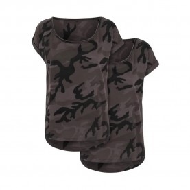 тениска,дамски,тениски,build,your,brand,by064a,short,sleeve,t,shirt,2,units,dark,camo,(grey)