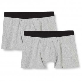 боксерки,мъжко,бельо,build,your,brand,by132,boxers,2,units,heather,grey,(grey)