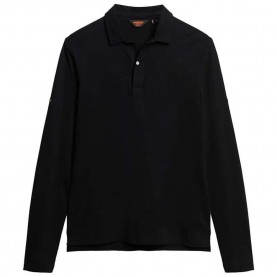 блуза,с,дълъг,ръкав,мъжки,блузи,с,яка,superdry,studios,jersey,long,sleeve,polo,black