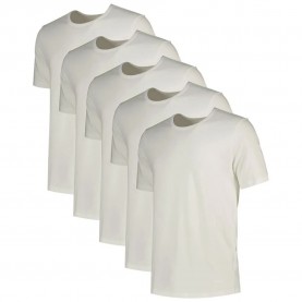мъжко,бельо,boss,authenti,short,sleeve,base,layer,5,units,white
