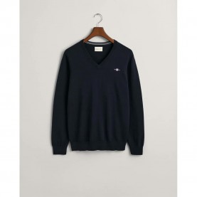 блуза,мъжки,пуловери,gant,classic,sweater,evening,blue,(blue)
