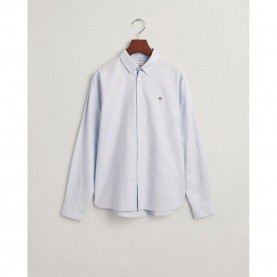риза,с,дълъг,ръкав,детски,ризи,gant,shield,oxford,bd,long,sleeve,shirt,blue,(capri,blue)