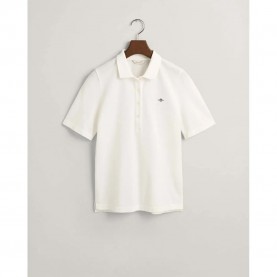 дамски,блузи,с,яка,gant,slim,shield,short,sleeve,polo,eggshell,(beige)