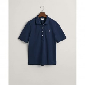 дамски,блузи,с,яка,gant,slim,shield,short,sleeve,polo,evening,blue,(blue)