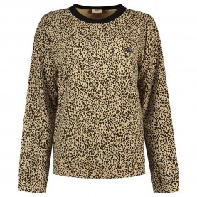 блуза,дамски,блузи,levi´s,®,everyday,sweatshirt,brown,(mosaic,animal,almond,buff)