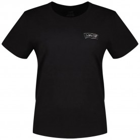 тениска,дамски,тениски,levi´s,®,the,perfect,short,sleeve,t,shirt,shimmer,bw,outline,caviar,(black)