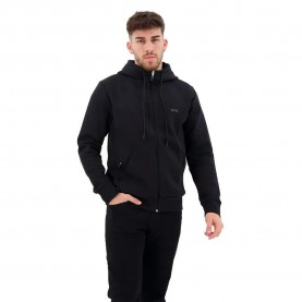 блуза,мъжки,пуловери,boss,saggy,10256713,full,zip,sweatshirt,black