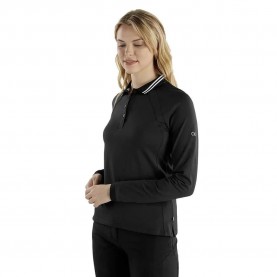 дамски,блузи,с,яка,calvin,klein,golf,blair,woman,long,sleeve,polo,black