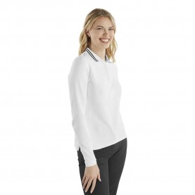 дамски,блузи,с,яка,calvin,klein,golf,blair,woman,long,sleeve,polo,white,(white)