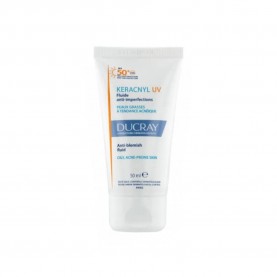 козметика,за,защита,от,слънце,ducray,keracnyl,spf50,50ml,sunscreen,white