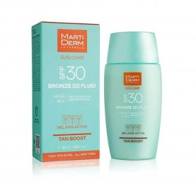Martiderm Sun Care Bronze D Fluid SPF30 50ml Sunscreen - Green козметика,за,защита,от,слънце,martiderm,sun,care,bronze,d,fluid,spf30,50ml,sunscreen,green