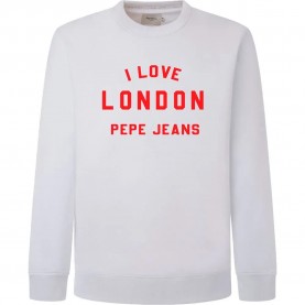 блуза,мъжки,пуловери,pepe,jeans,london,sweatshirt,white,(white)