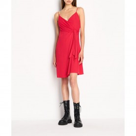 рокля,дамски,поли,и,рокли,armani,exchange,6rya02,yn1pz,sleeveless,dress,red