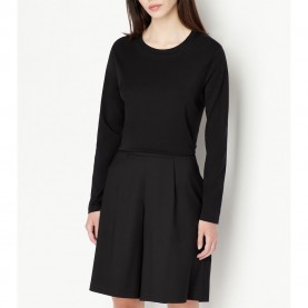 тениска,дамски,тениски,armani,exchange,8nyt95,yj16z,long,sleeve,t,shirt,black