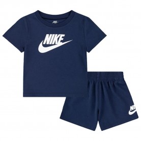 Nike Clu short sleeve set - Blue (Midnight Navy) детски,екипи,nike,clu,short,sleeve,set,blue,(midnight,navy)