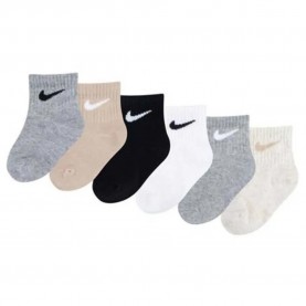 чорапи,детски,чорапи,nike,swoosh,half,long,socks,6,pairs,dk,grey,heather,black,(multicolor)