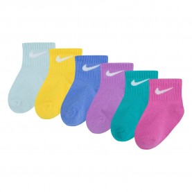 чорапи,детски,чорапи,nike,swoosh,half,long,socks,6,pairs,multicolor,(jade,ice)
