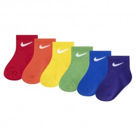 чорапи,детски,чорапи,nike,swoosh,half,socks,6,pairs,multicolor,(multi)