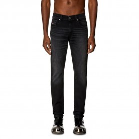 дънки,мъжки,панталони,diesel,a03558,09h32,2019,strukt,jeans,black,(black)
