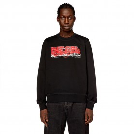 блуза,мъжки,пуловери,diesel,ginn,k40,sweatshirt,black