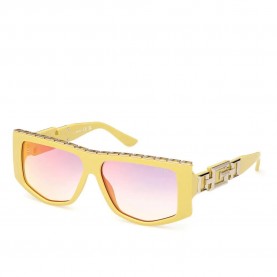 слънчеви,очила,слънчеви,очила,guess,gu7914,woman,sunglasses,shiny,yellow,blue,mirror,(yellow)