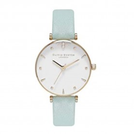 Часовник Olivia burton OB16AM143 woman watch - Golden (Golden / Green / White) часовник,часовници,olivia,burton,ob16am143,woman,watch,golden,(golden,green,white)