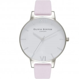 часовник,часовници,olivia,burton,ob16bdw34,watch,clear,(silver,pink,white)
