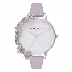 Часовник Olivia burton OB16CB05 woman watch - Clear (Silver / Violet / White) часовник,часовници,olivia,burton,ob16cb05,woman,watch,clear,(silver,violet,white)