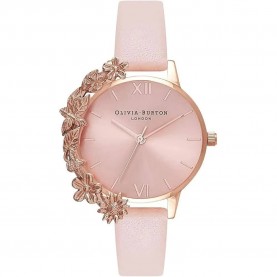 часовник,часовници,olivia,burton,ob16cb11,watch,golden,(pink,pink,pink)