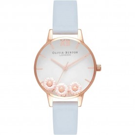 часовник,часовници,olivia,burton,ob16ch04,watch,golden,(pink,blue,white)