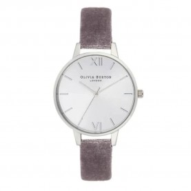 Часовник Olivia burton OB16DE04 woman watch - Grey (Silver / Violet / Silver) часовник,часовници,olivia,burton,ob16de04,woman,watch,grey,(silver,violet,silver)