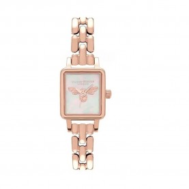 часовник,часовници,olivia,burton,ob16fb22,watch,golden,(pink,pink,white)
