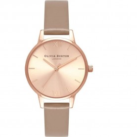 Часовник Olivia burton OB16MD88 woman watch - Golden (Pink / Brown / Pink) часовник,часовници,olivia,burton,ob16md88,woman,watch,golden,(pink,brown,pink)
