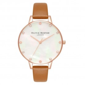 часовник,часовници,olivia,burton,ob16se18,watch,golden,(pink,brown,white)